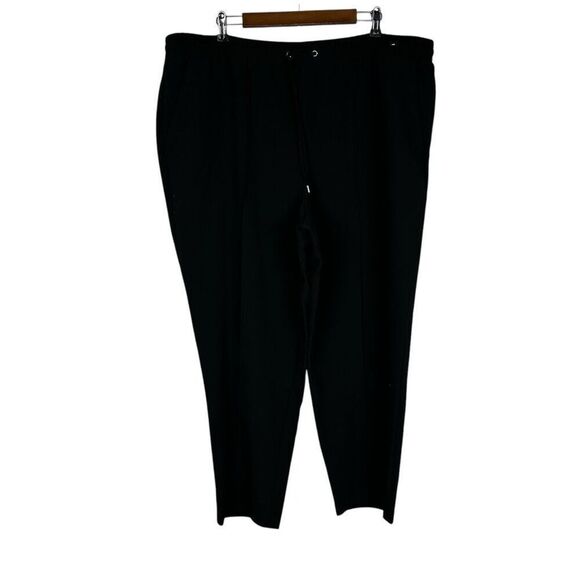 Nine West Black Jogger size 2X Front seam - Picture 1 of 8